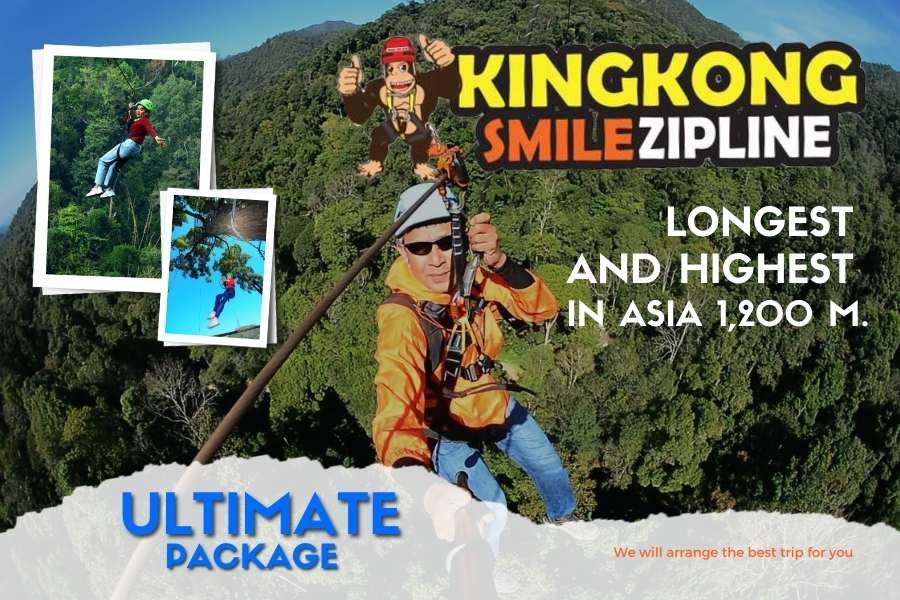 King Kong Smile Zipline (Ultimate Package)