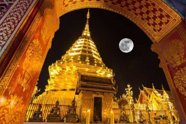 Doi Suthep Temple + Umong temple Night tour